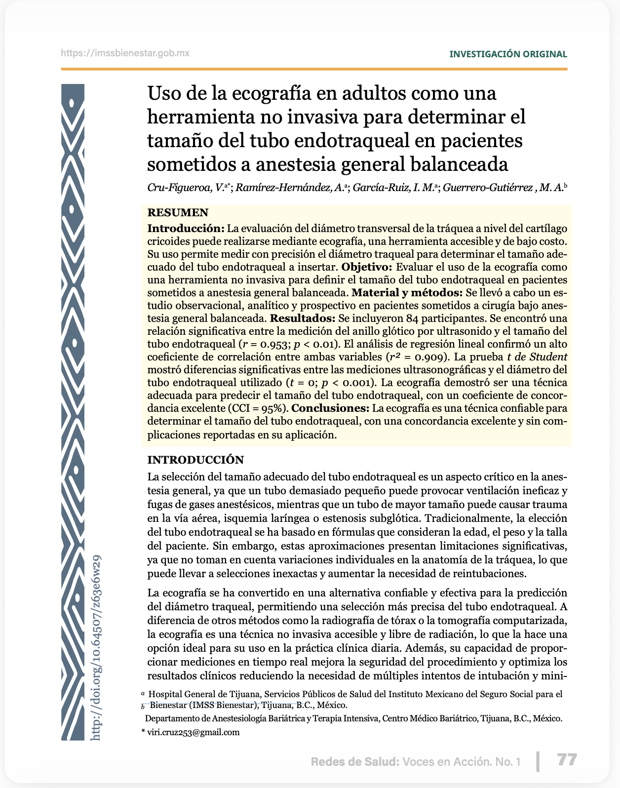 Uso de la ecografía en adultos