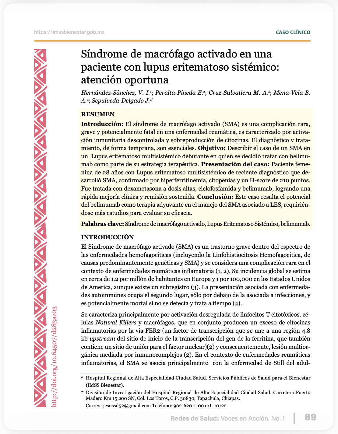 Síndrome de macrófago activado